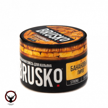 BRUSKO STRONG Банановый пирог 50гр МРК