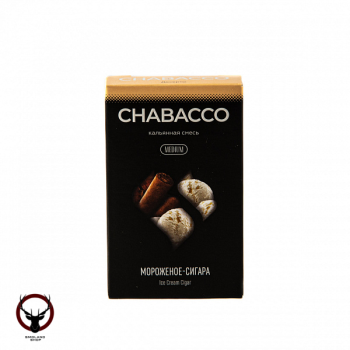 Chabacco MEDIUM Ice cream cigar 50гр