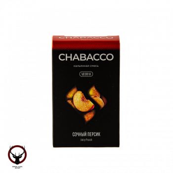 Chabacco MEDIUM Juicy peach 50гр