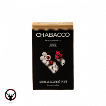 Chabacco MEDIUM Клюква в сахарной пудре 50гр