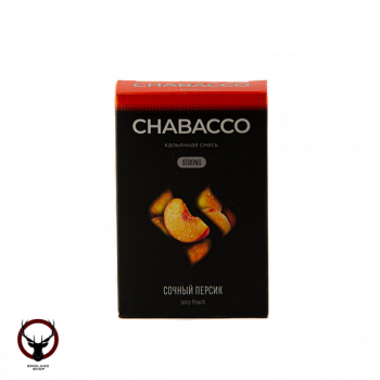 Chabacco STRONG Juicy peach 50гр