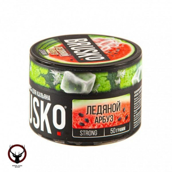 Табак для кальяна BRUSKO STRONG Ледяной арбуз 50гр