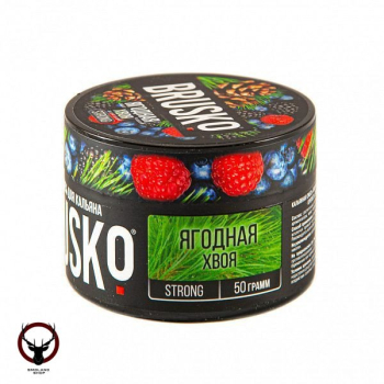Табак для кальяна BRUSKO STRONG Ягодная хвоя 50гр