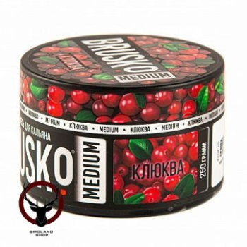 Табак для кальяна BRUSKO MEDIUM Клюква 250гр
