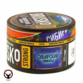 Табак для кальяна BRUSKO STRONG Сибирский лимонад 250гр