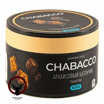 Табак для кальяна Chabacco MEDIUM Peanut bar 50гр