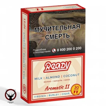 Табак для кальяна Ready 30гр №11 Milk Almond Coconut
