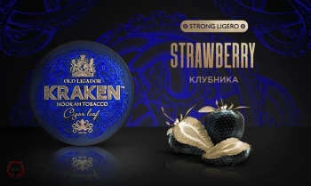 Табак для кальяна Kraken Strong Ligero Strawberry 30гр