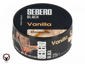 Табак для кальяна Sebero Black Vanilla 25гр