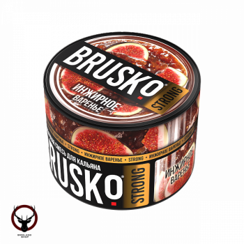 Табак для кальяна BRUSKO STRONG Инжирное варенье 50гр