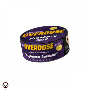 Табак для кальяна Overdose Strawberry Basil 25гр