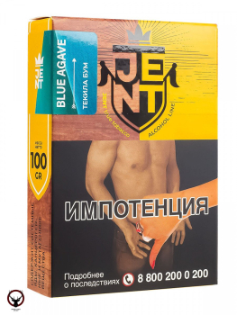 Табак для кальяна JENT Blue Agave (Текила Бум) 100гр