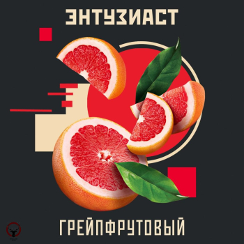 Табак для кальяна "Энтузиаст" с ароматом грейпфрута (ГРЕЙПФРУТОВЫЙ), 25 г