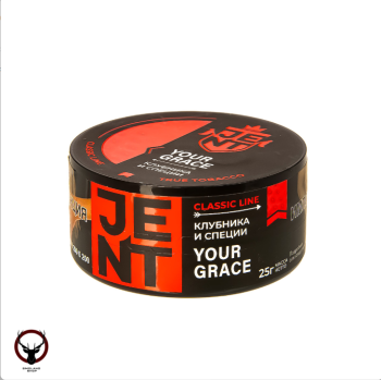 Табак для кальяна JENT Your Grace (Клубника и специи) 25гр