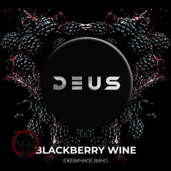 Табак для кальяна DEUS Blackberry Wine (Ежевичное Вино) 100 гр.